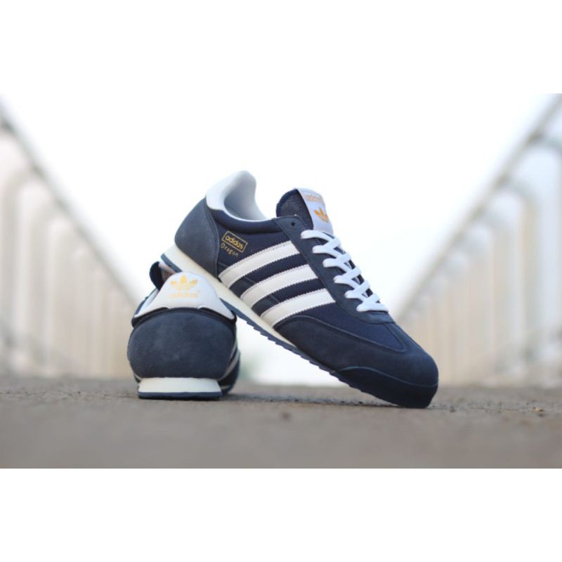 Adidas dragon navy white original BNWB