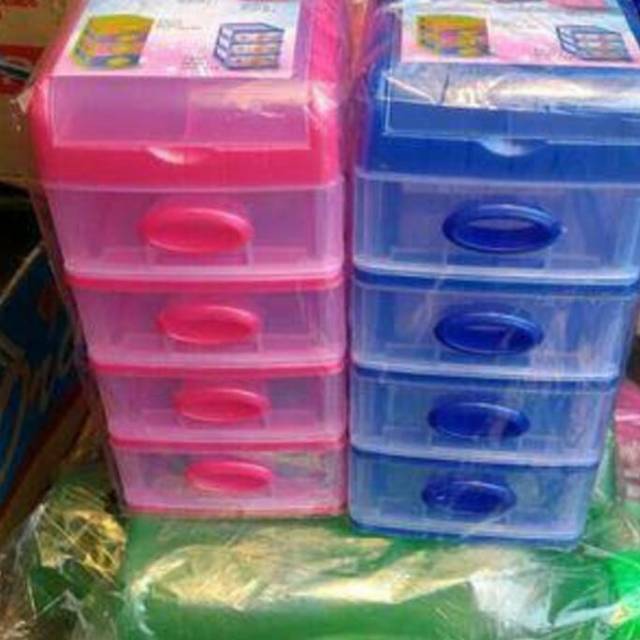 LACI MINI CONTAINER SUSUN 5 SHINPO 363 C5 / Box Container Serbaguna Plastik / Kotak Perkakas Tempat P3k Obat