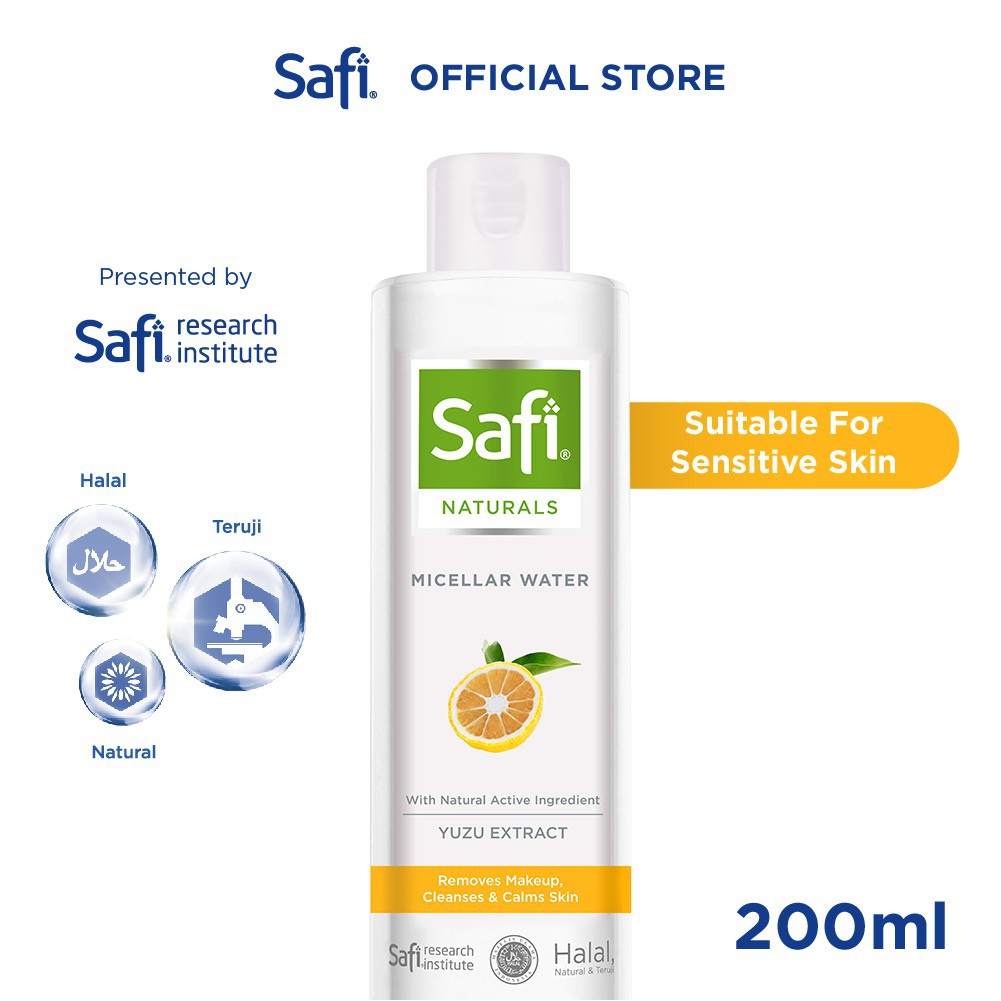 SAFI MICELLAR WATER YUZU EXTRACT 200ML