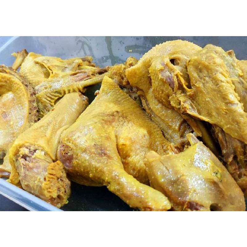 

Bebek Ungkep Bumbu kuning Besar