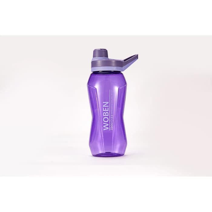 Botol Minum 1 liter GENARIS- Botol Minum BPA FREE - Ungu