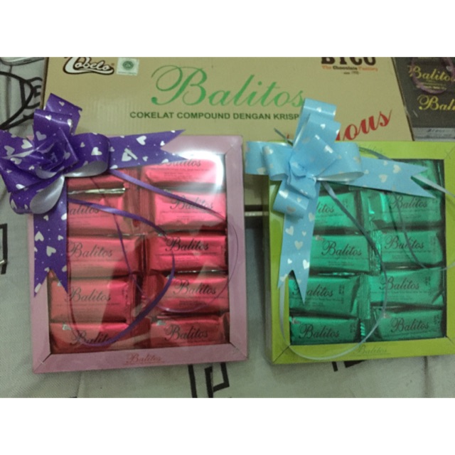 

Coklat Balitos various isi 20 pcs