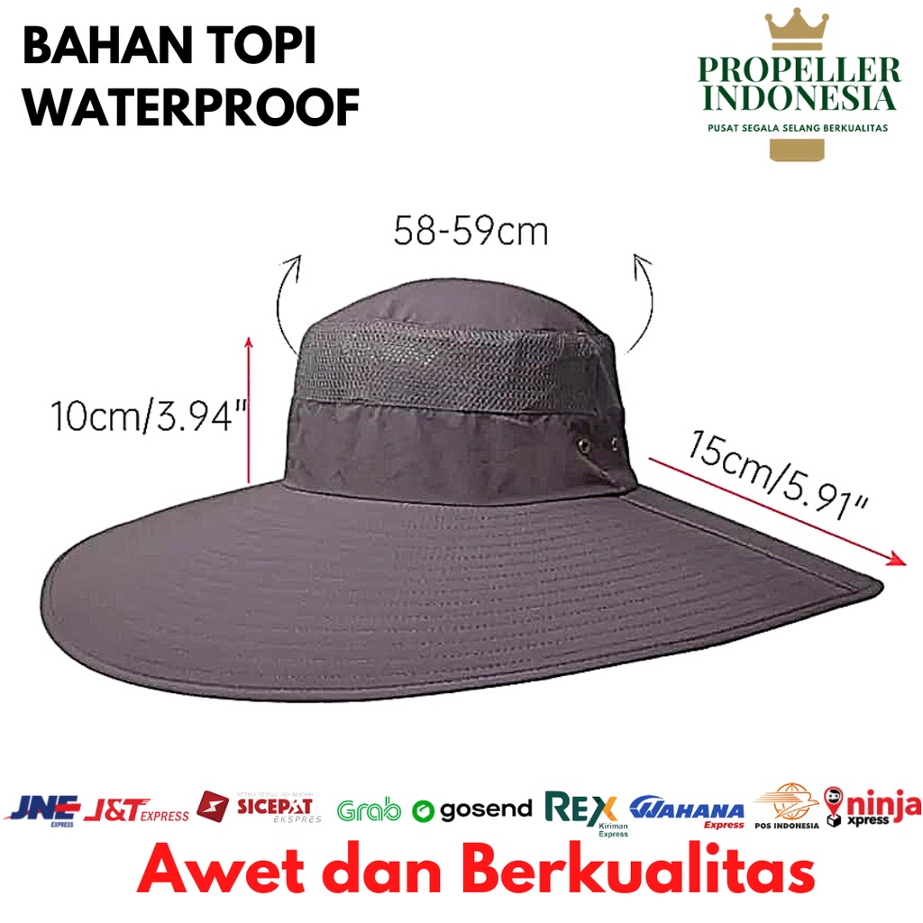 Topi Rimba Topi Rimba Pria dan Wanita Topi Gunung Topi Mancing Anti UV