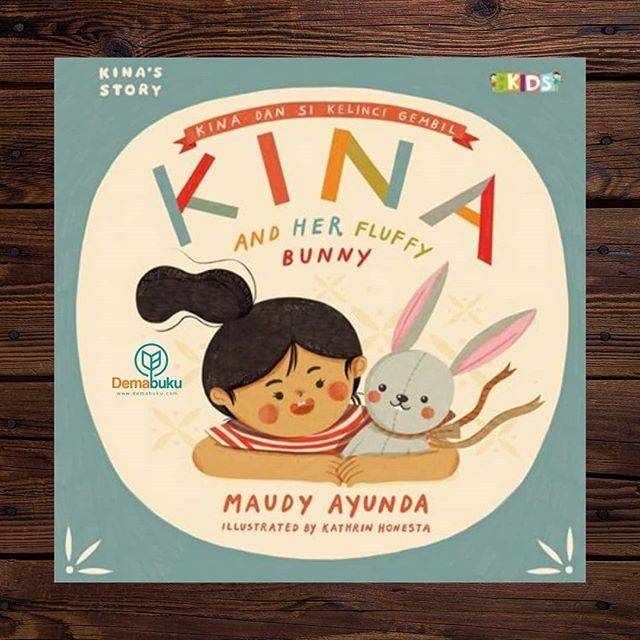 Kina and Her Fluffy Bunny - Maudy Ayunda