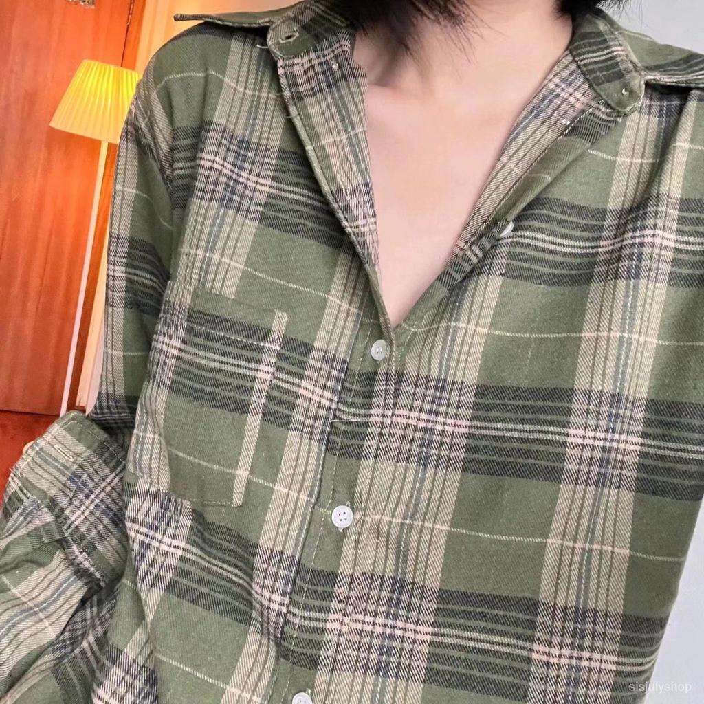 #Sisjuly# BM Style Brandy New College Style Shirt Student Retro Brushed Casual Shirt Jacket Female