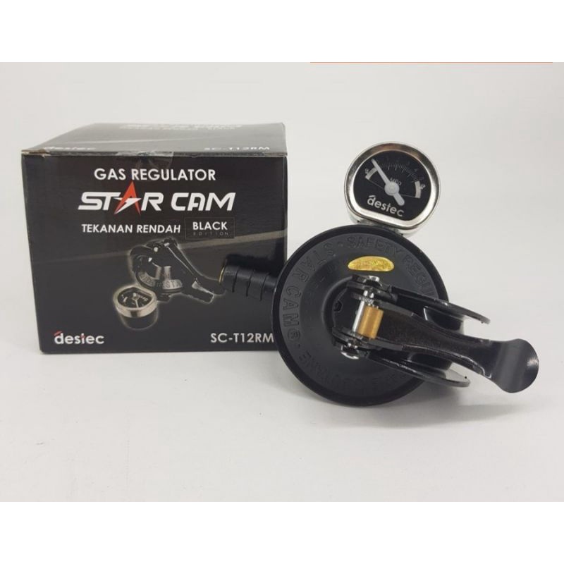 Starcam Regulator Meter &amp; Non-meter SC-T12R / SC-T12RM untuk Kompor Tekanan Rendah