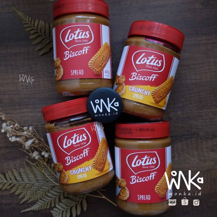 Lotus Spread Smooth - Selai Speculoos 400 gr - Biscoff Caramel Cookie