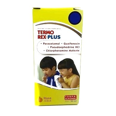 

TERMOREX PLUS SYRUP SYR SIRUP 30ML 30 ML / BOTOL SANGAT AMPUH MANJUR