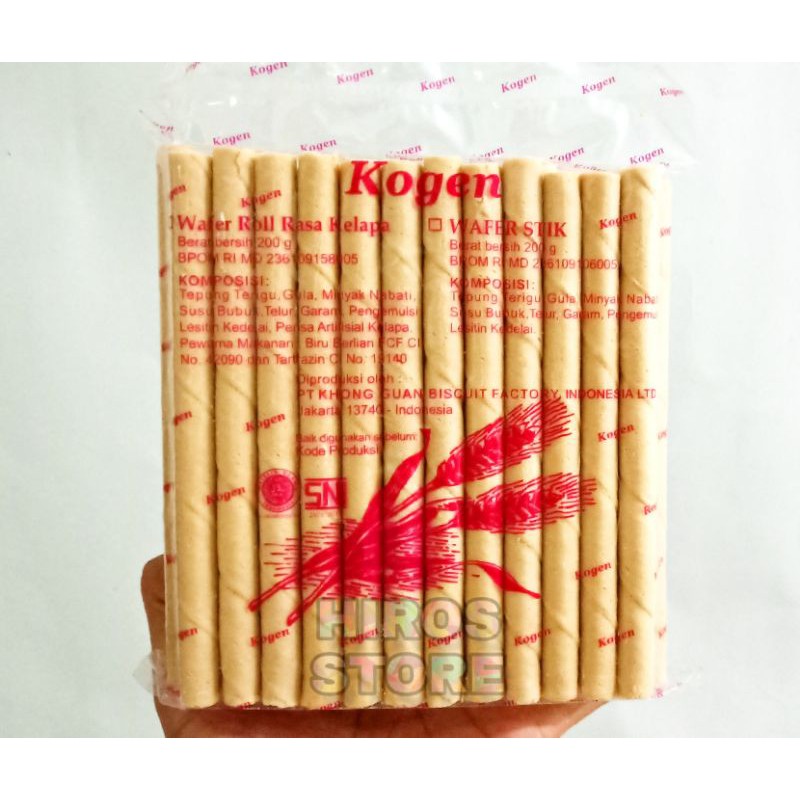 

Astor Polos Kogen | Khong Guan Rasa Original Kelapa | Waferstick Roll