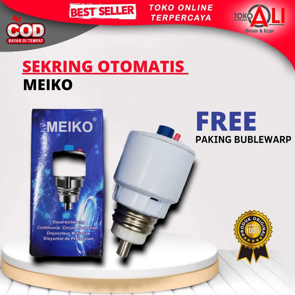 Sekring otomatis MEIKO 10A sekring listrik