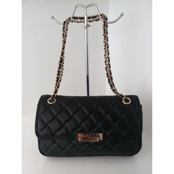 Sisley sling rantai kulit mantul