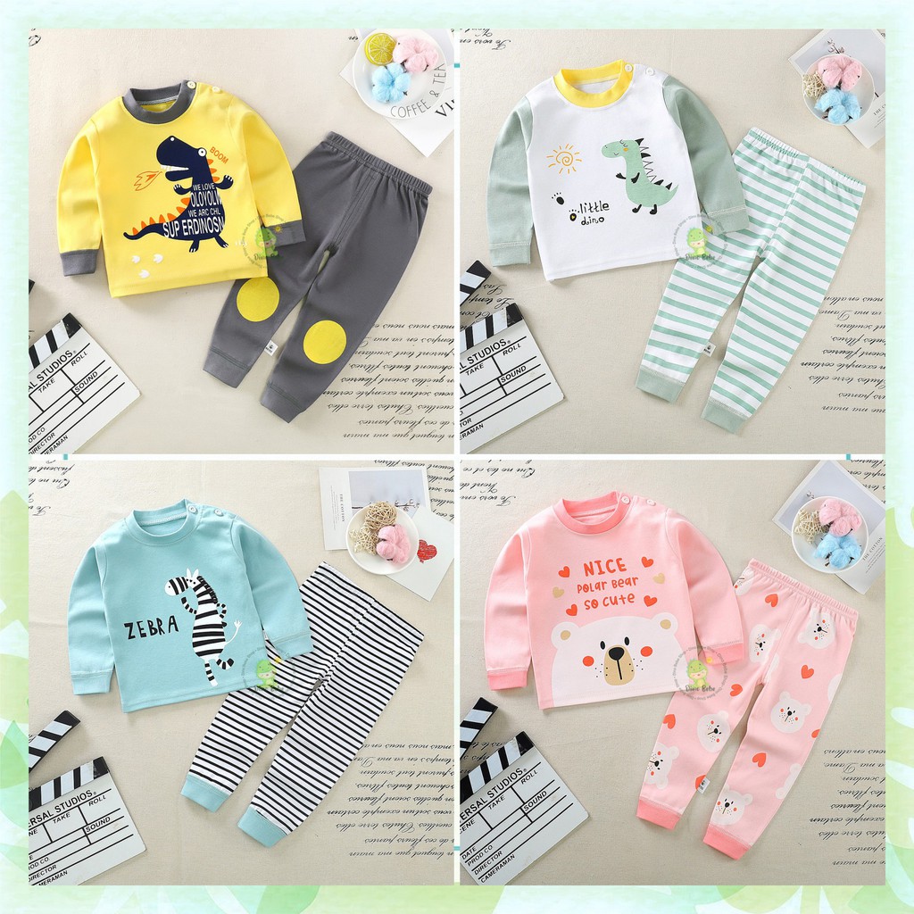 Baju Bayi / Setelan Panjang Bayi / Baju Tidur Bayi / Baju Anak