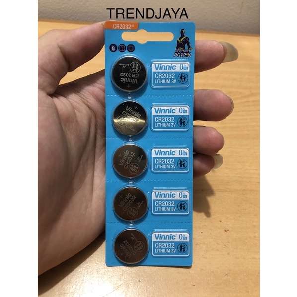 Battery cr2032 vinnic original | cr 2032 | BATEREI CR2032 VINNIC | BATEREI VINNIC CR2032