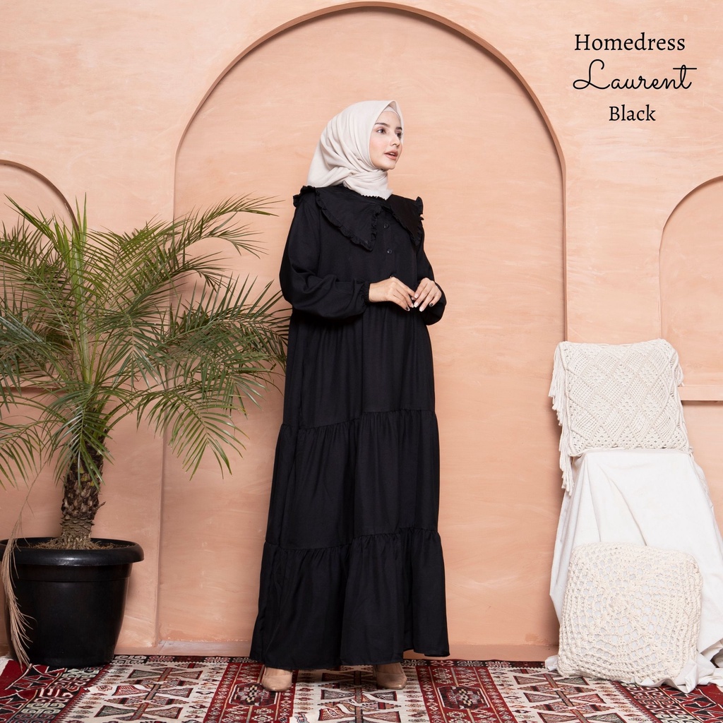 GAMIS SYARI LAURENT/ GAMIS VIRAL / GAMIS SERUT / GAMIS RAYON PREMIUM - GROSIR HIJAB TASIK