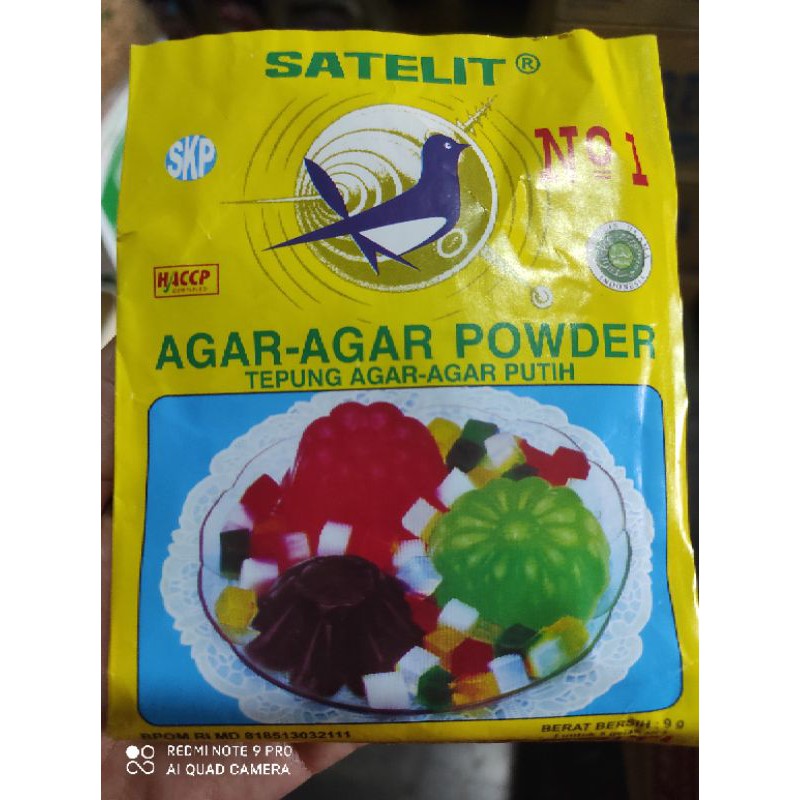 

Bubuk Agar Satelite sriti