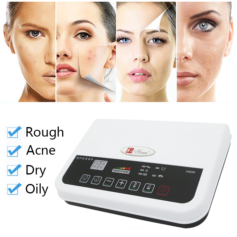 COD Alat Detox Setrika Wajah Mata Ultrasound Rejuvenation Beauty Machine