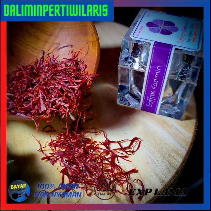 

[[BISA COD]] 2gr Saffron Grade 1 ASLI (Za'faran/Safron/za'faron) PRODUK TERBATAS Kode 660