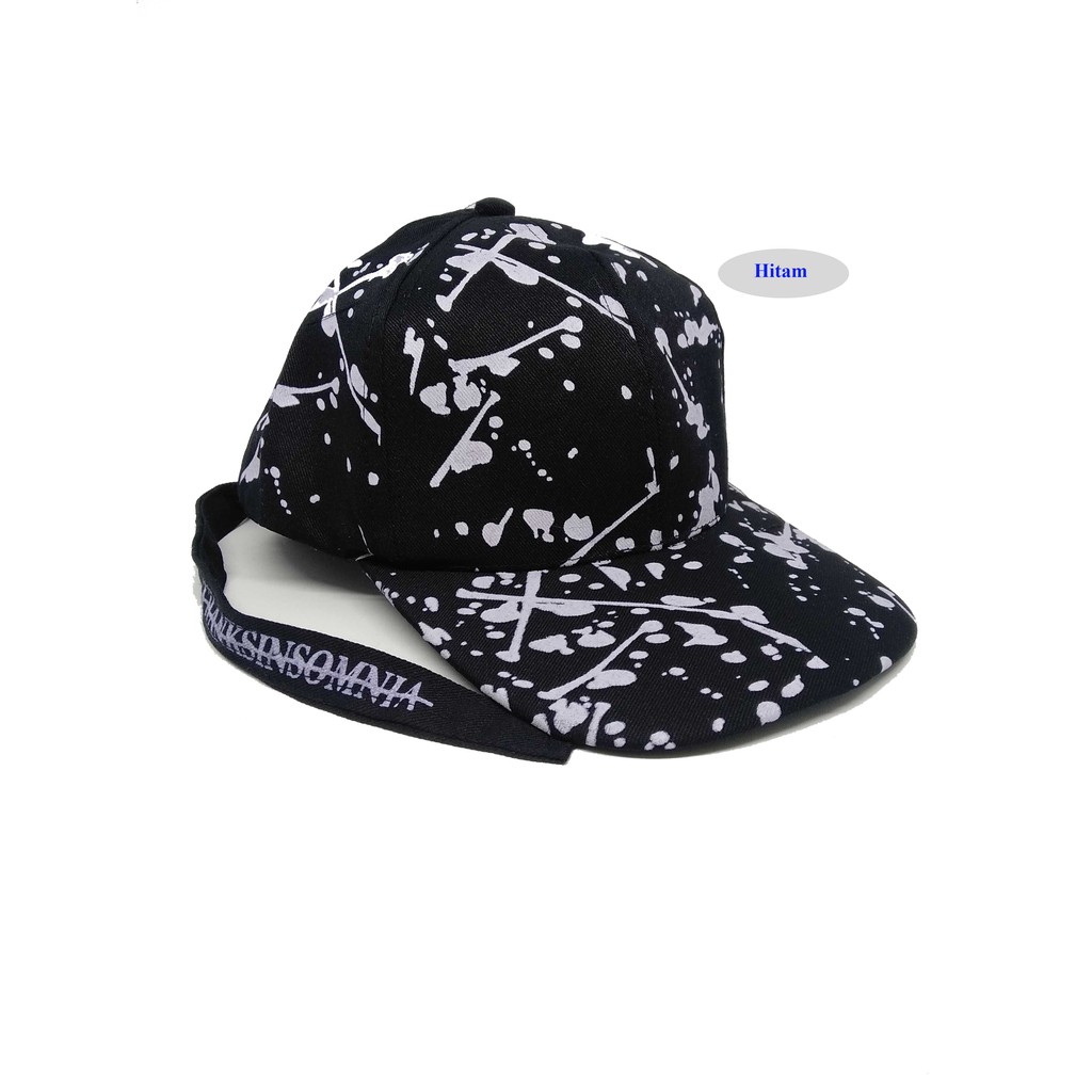 Topi Bercak tali Panjang