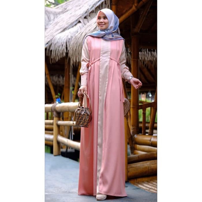Promo Baju Busana Muslim Wanita Gamis Syari Pesta Kanaya Arabian Terbaru Diskon
