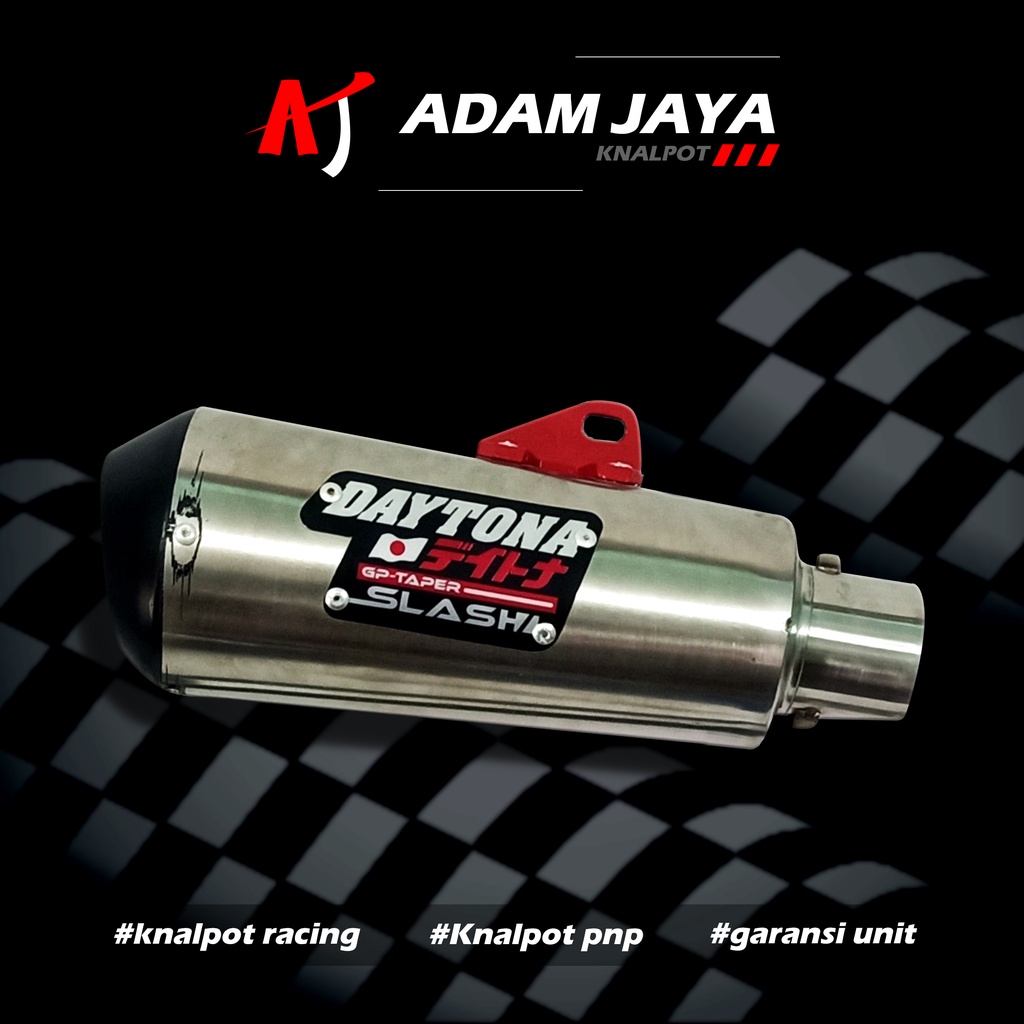 Knalpot Racing Daytona Full System CBR 150R Satria FU Vixion Old R15 V3 MX KING Ninja Mono dll