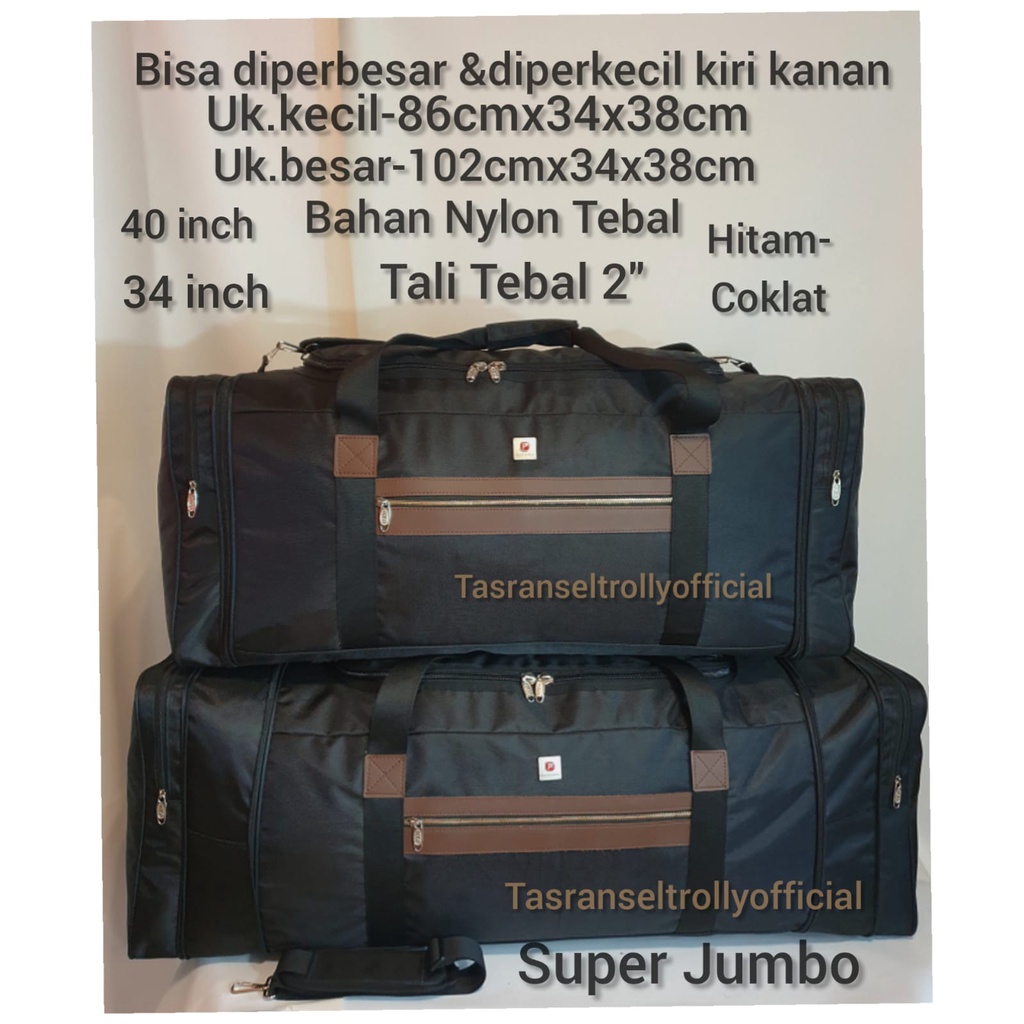 Tas Pakaian Polo Interclub 102cm-Up ukuran super Jumbo100%original