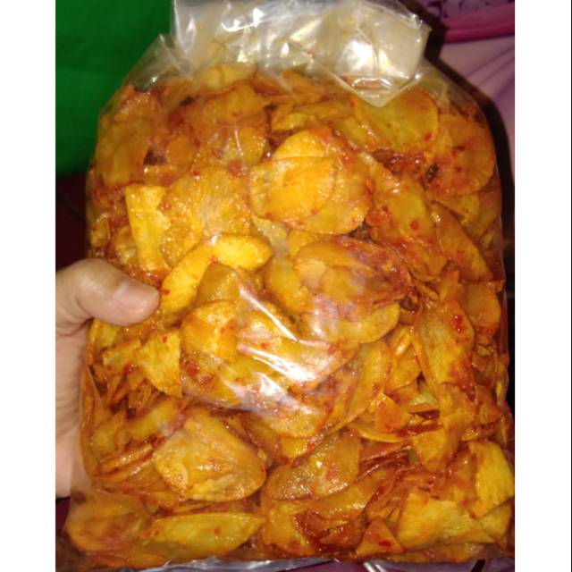 

Keripik singkong pedas