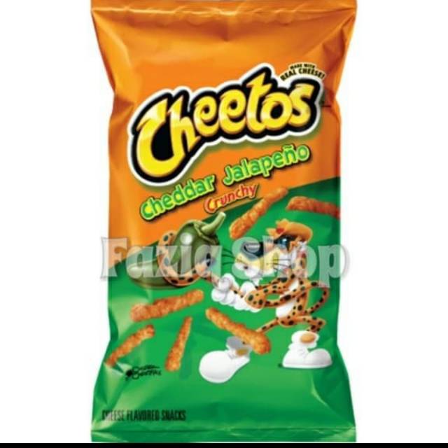 

Cheetos Cheddar Jalapeno Snack import