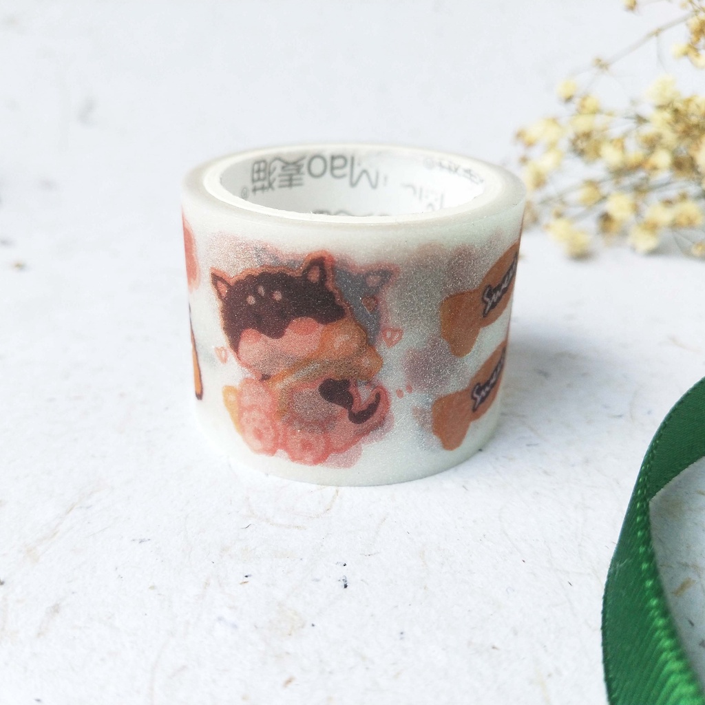 

C001 Shiba Inu Washi Tape - 30mm X 3m