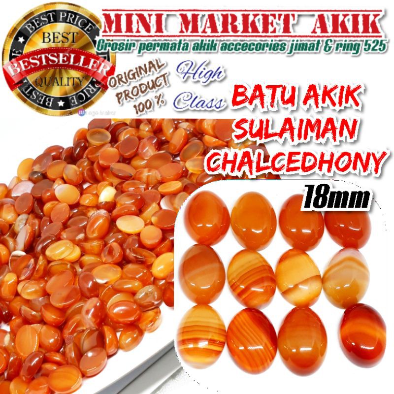 Batu akik sulaiman / sulaeman asli