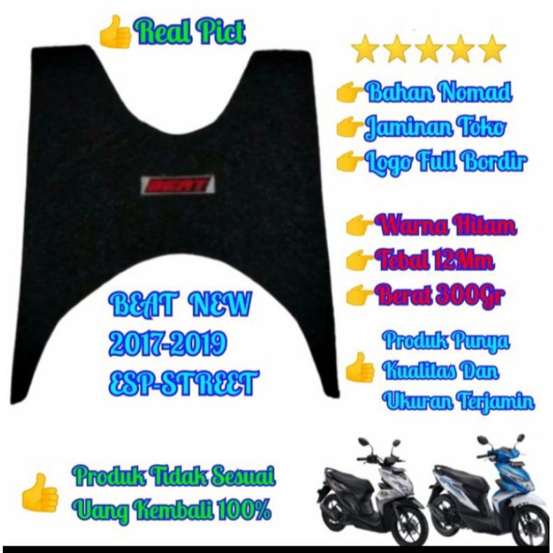Karpet Motor Beat New/esp2017-2019