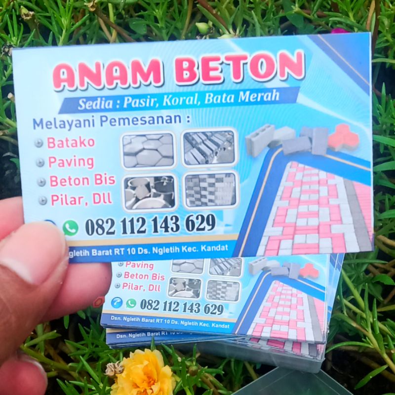 

(FREE DESAIN) KARTU NAMA AP 310GR TEBAL