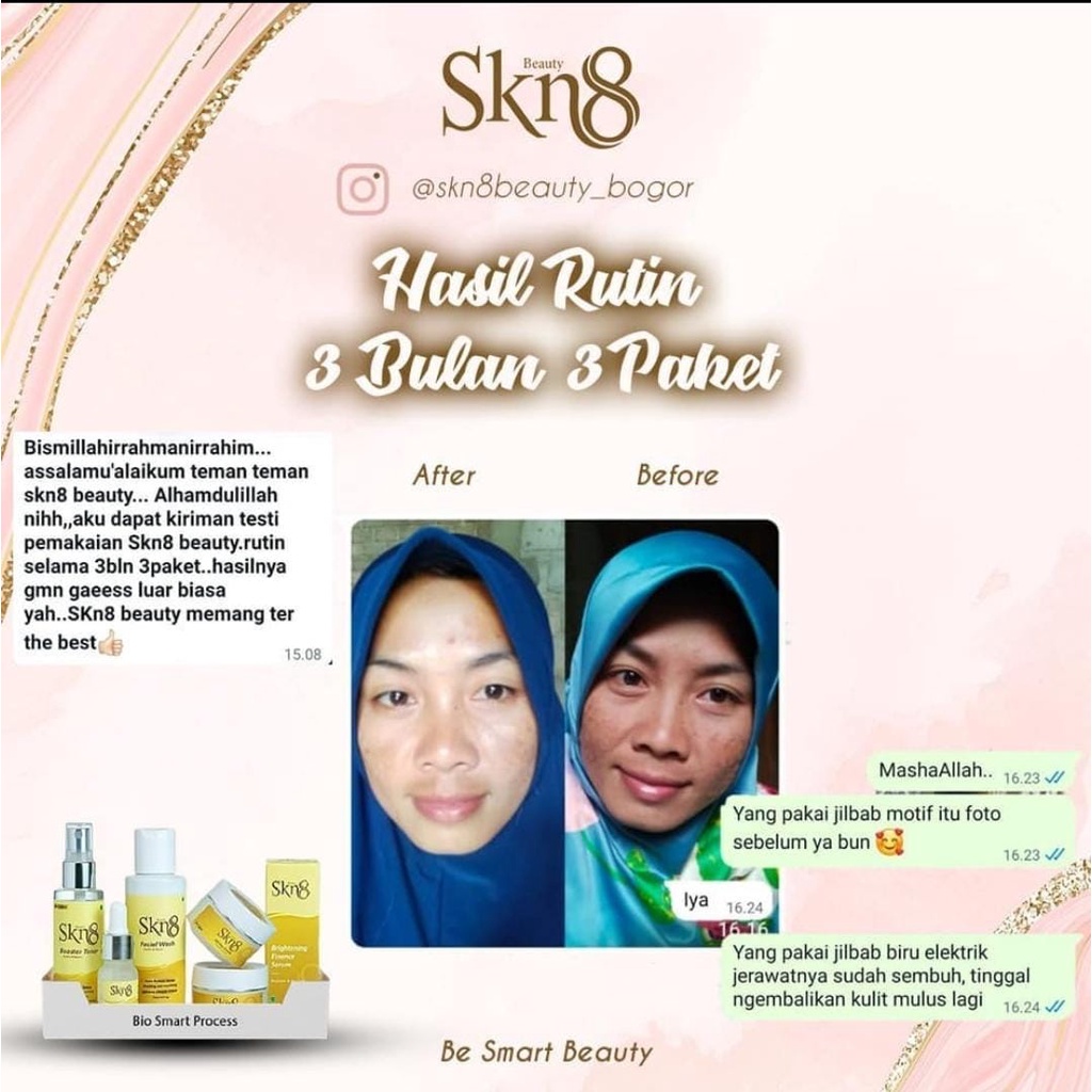 SKN8 Beauty Booster Toner - Skin Care BPOM