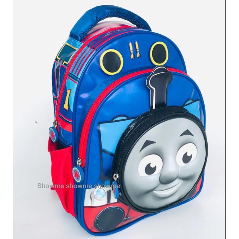 Showme promo tas ransel anak sekolah PAUD / TK / PLAYGROUP karakter 3D LOCO THOMAS kualitas premium