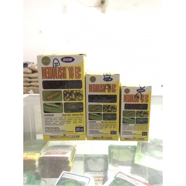 FREE KAOS DEMOLISH INSEKTISIDA OBAT PEMBASMI HAMA TANAMAN DEMOLISH MURAH