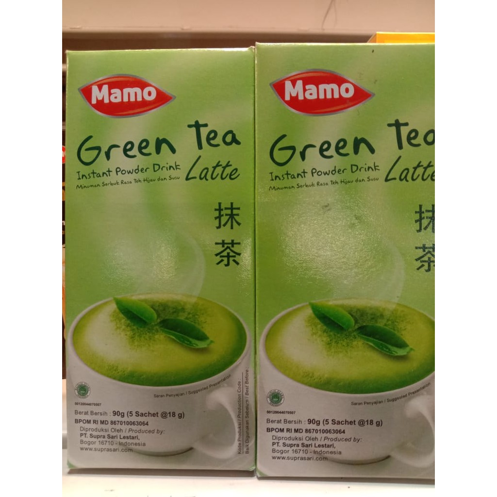 

Mamo Green Tea Latte 90 gr