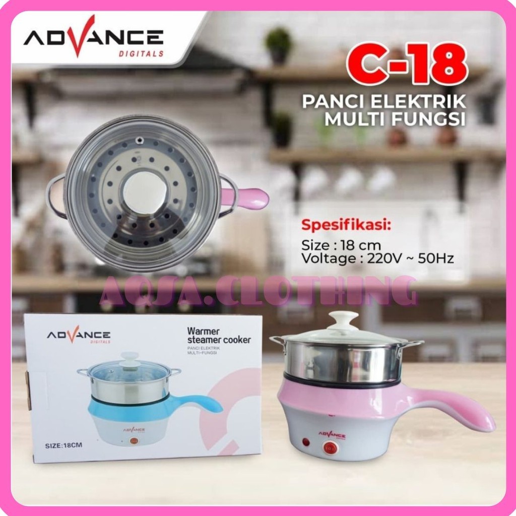 PANCI LISTRIK ADVANCE - PANCI ELECTRIK MULTIFUNGSI C18