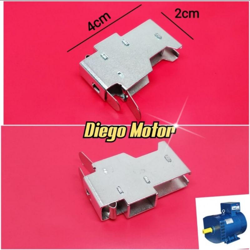 Holder Brush Rumah carbon kul arang arang dinamo alternator genset ST3kw ST5kw ST7, 5kw ST10kw  ST15