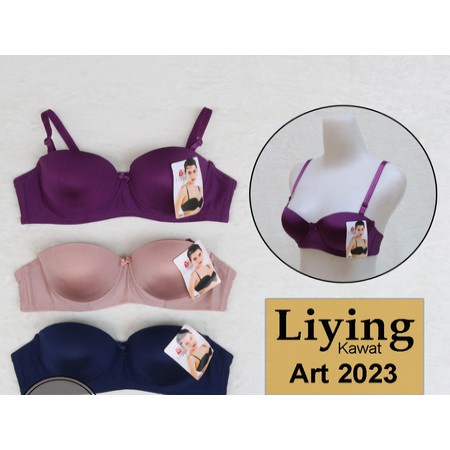 BH Bra Kawat | Push Up Bra Half Cup | Size 34-36-38-40 | Kait 2 | LIYING