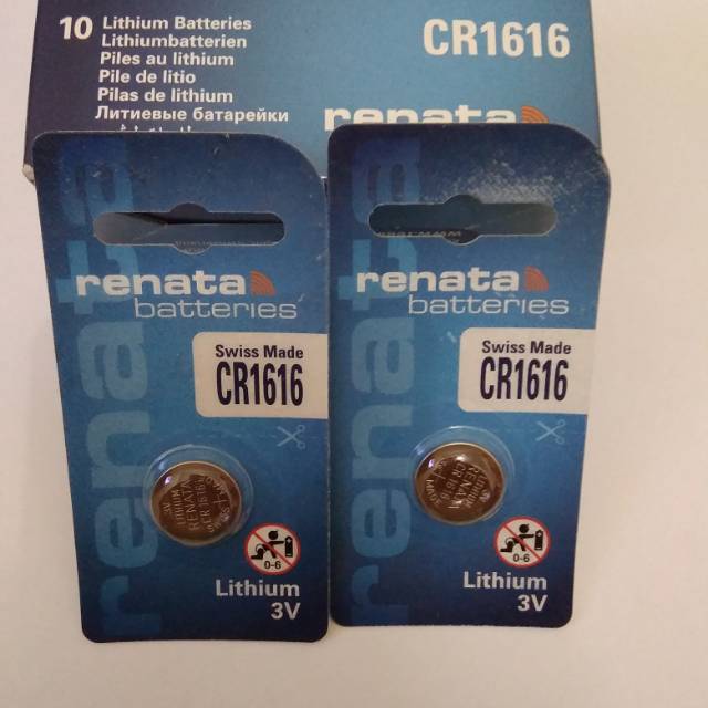 Batu Jam Tangan 1616 Renata Original CR1616