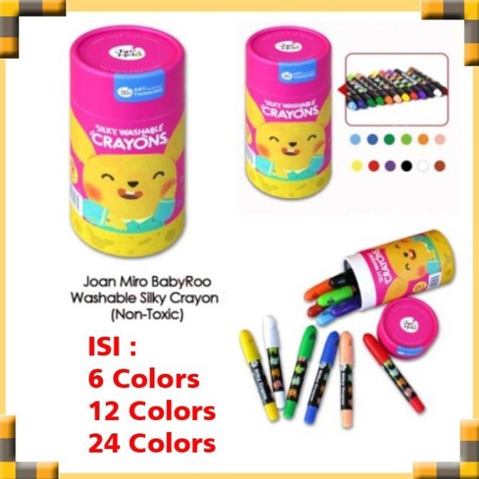 

Joan Miro Crayon| Baby Roo| Jar Melo Washable Silky Crayons