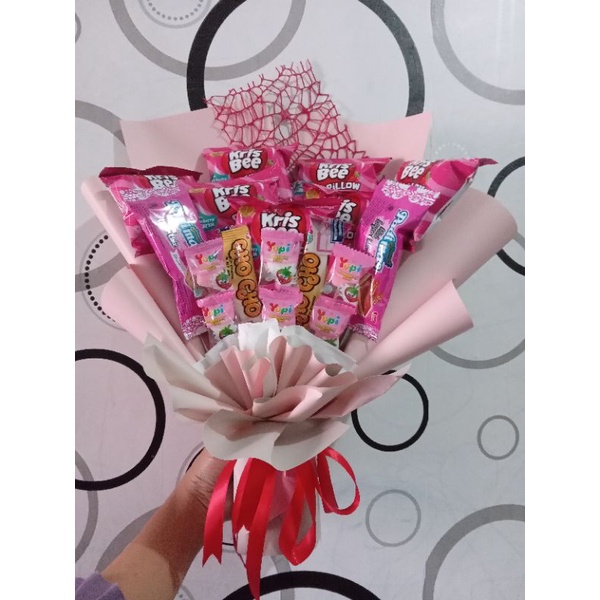 

BUKET SNACK PINK