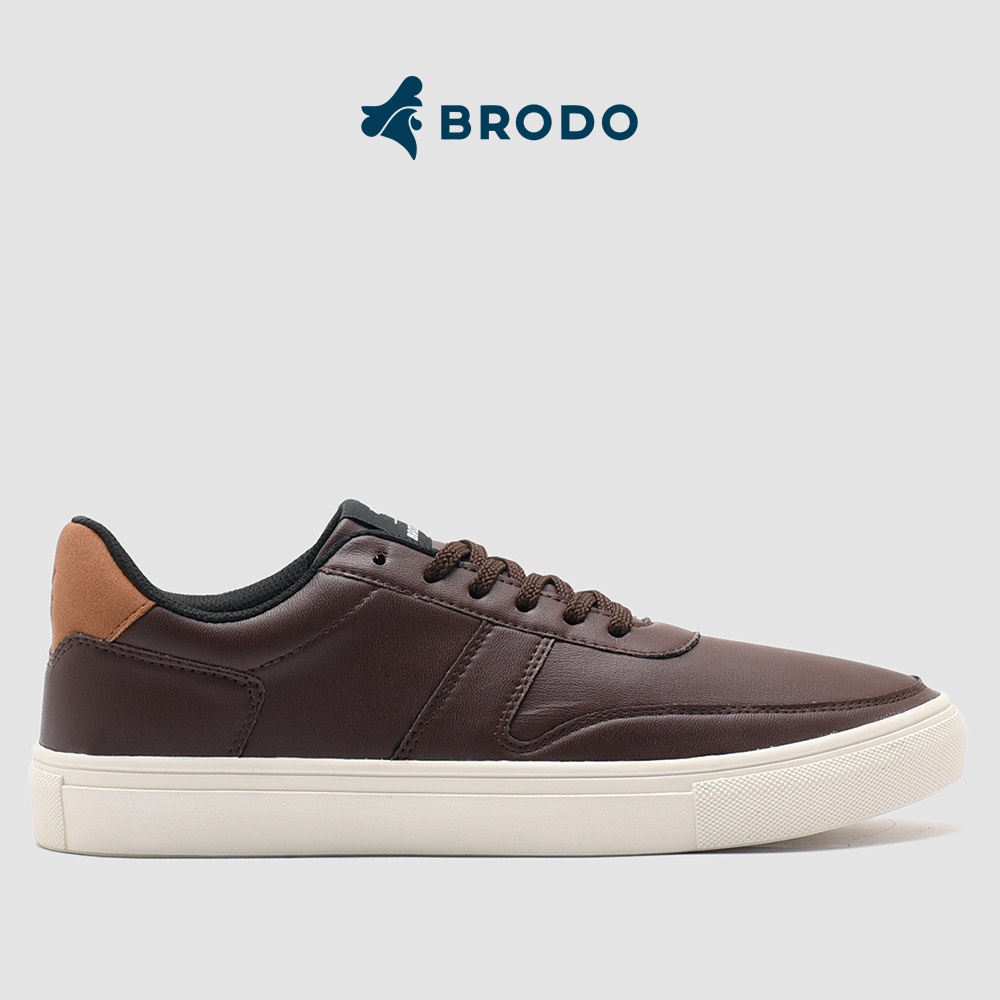 BRODO - Sneakers Base Court Lite Dark Choco OW