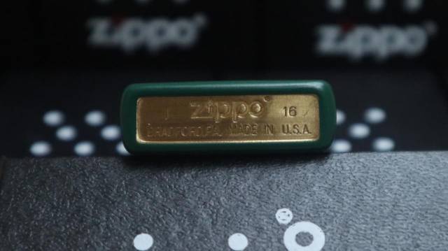 Zippo Matte SUPREME HIJAU ARMY Grade Ori