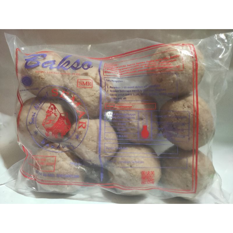 

baso sapi cap semar isi 10 ukuran besar