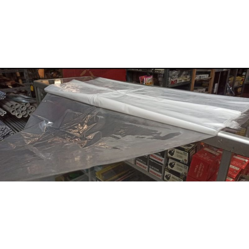 Plastik cor - plastik genteng 0,8mm per meter