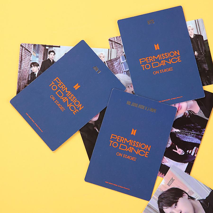 Kartu Foto BTS Permision TO DANCE Mini PTD On Panggung Spesial