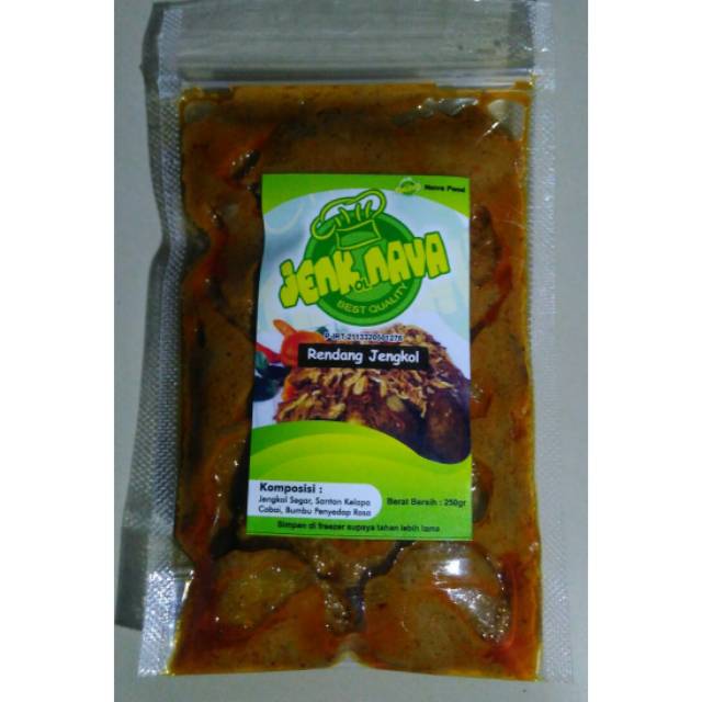 

Semur Jengkol Instan Jenk Nava