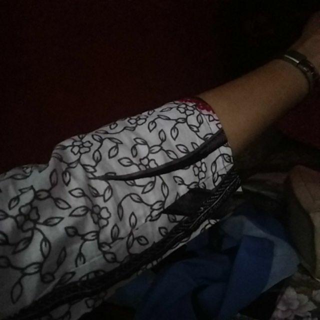 Batik Dolby Dolbi Dobby Doby Tenun Sutra Tulis Katun Atbm Baron Atasan Batik Wanita Sogan Srg308 Seh