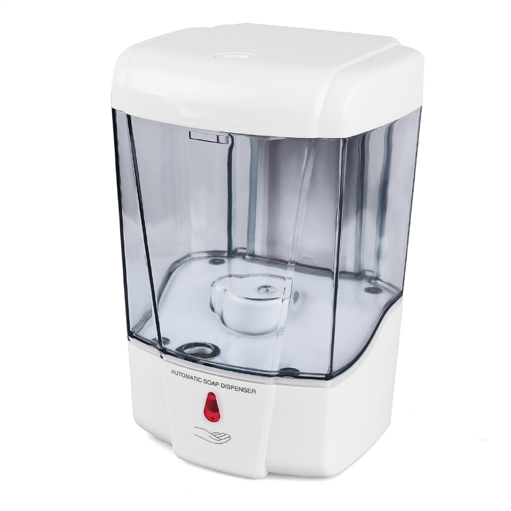 1pc Dispenser Sabun / Hand Sanitizer Otomatis Sensor Sentuh Kapasitas 700ml Untuk Kamar Mandi / Dapur