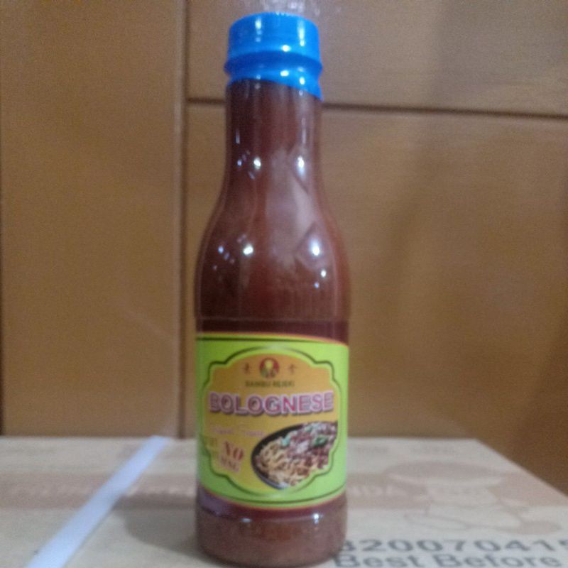 

Saus - Saos Spaghetti - Spagheti Bolognese rasa Original Bambu Rejeki 335 gr Vegan & Vegetarian
